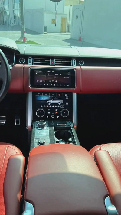 Range Rover vogue L super charged V8 Gcc-6