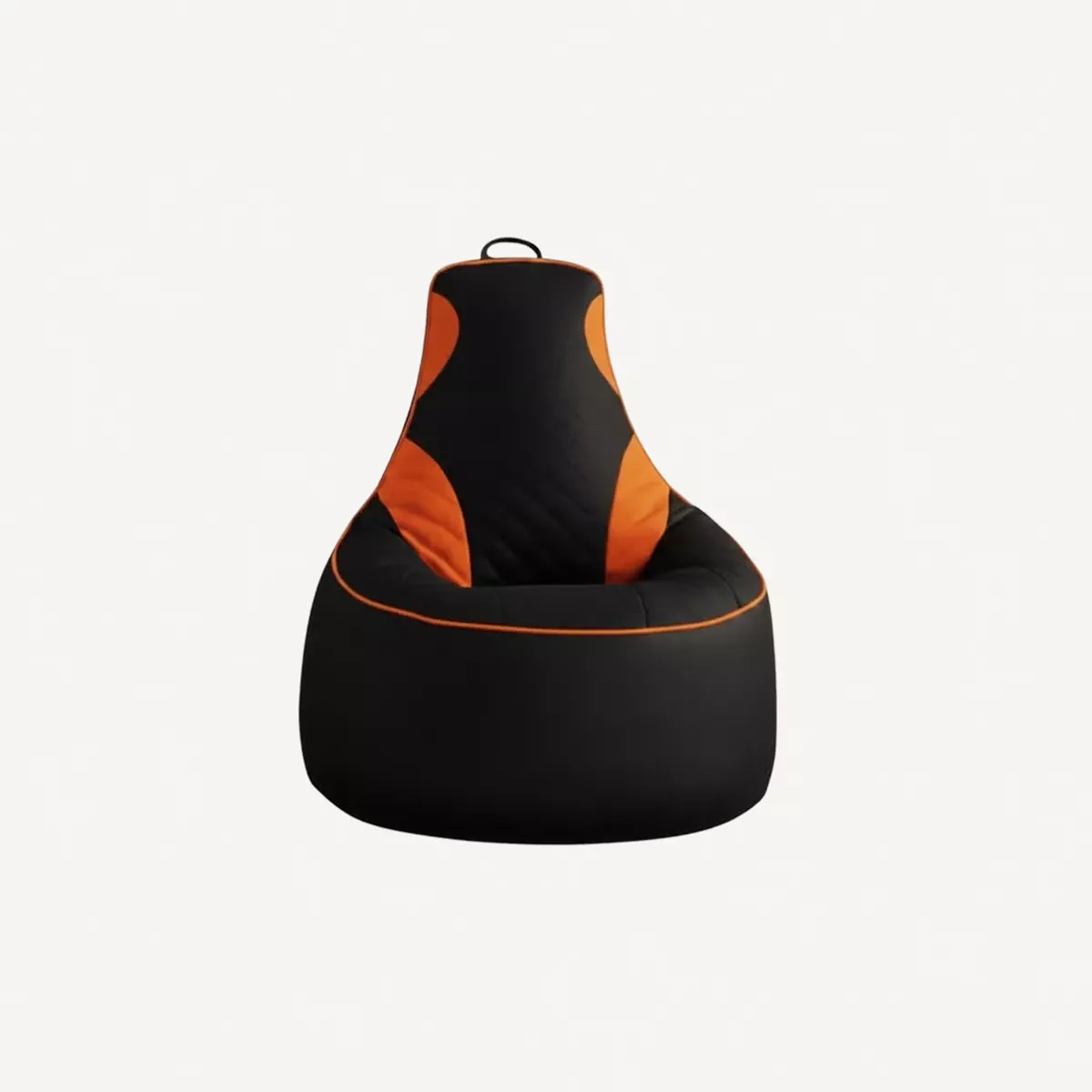 Premium Filled Gaming Bean Bag Chair – High-Back Quilted Seat, Side Pockets, Headphone Hanger & Water-Repellent Fabric – Ergonomic Support for Gaming, Lounge & Movie Nights