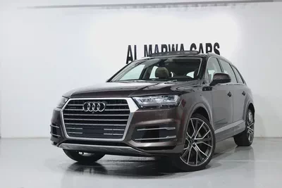 2019 Audi Q7 55 TFSI quattro S line GCC Specs-Excellent Condition-0