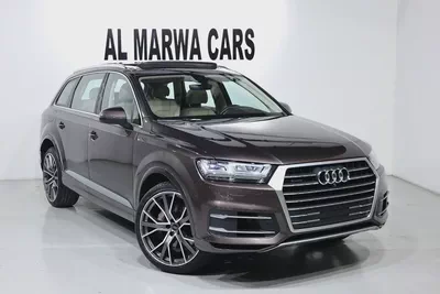 2019 Audi Q7 55 TFSI quattro S line GCC Specs-Excellent Condition-1