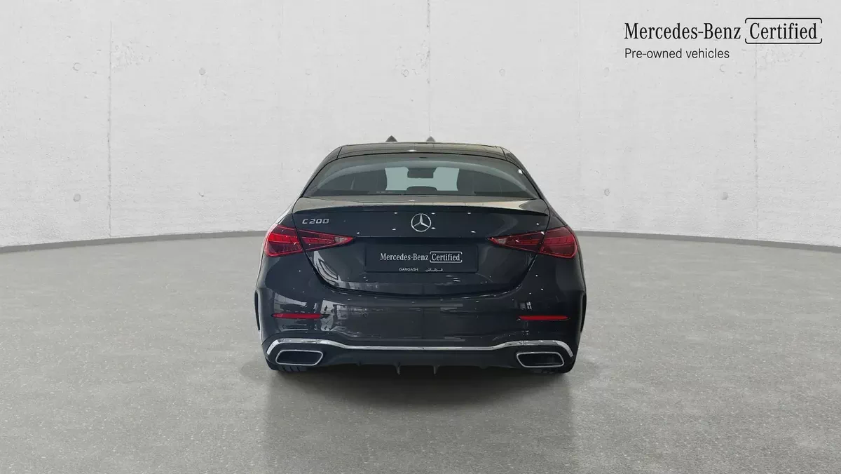 2026 Mercedes-Benz C200 | GCC Specs | Under Warranty | Almost New | VSB 36808-15-15