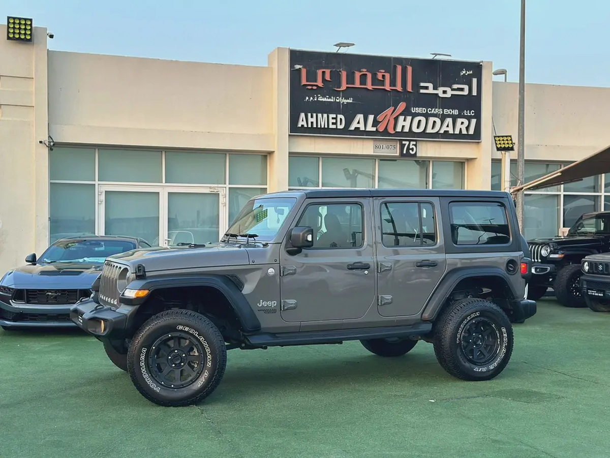 (2019) JEEP WRANGLER //SPORT// GCC FULL OPTION -ORIGINAL PAINT-