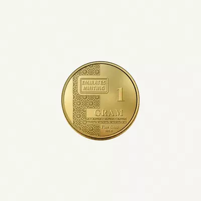 Emirates Minting 1g Gold Coin-0