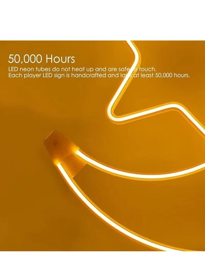 Yuwell Ramadan LED String Light Yellow Moon And Star For Indoors Home Decor Outdoors Decorations Ramadan Celebration Light 25CM With UK Plug 3-Pin Plug-1