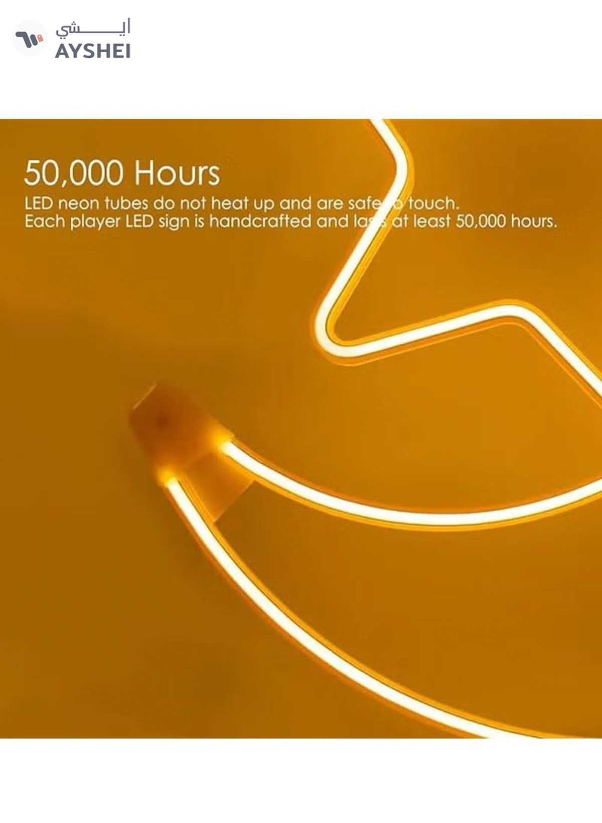 Yuwell Ramadan LED String Light Yellow Moon And Star For Indoors Home Decor Outdoors Decorations Ramadan Celebration Light 25CM With UK Plug 3-Pin Plug-1-1