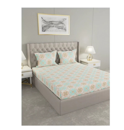 Raymond Home King Flat Sheet Super Soft 120 TC Pure Cotton -0