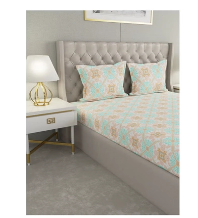 Raymond Home King Flat Sheet Super Soft 120 TC Pure Cotton -2