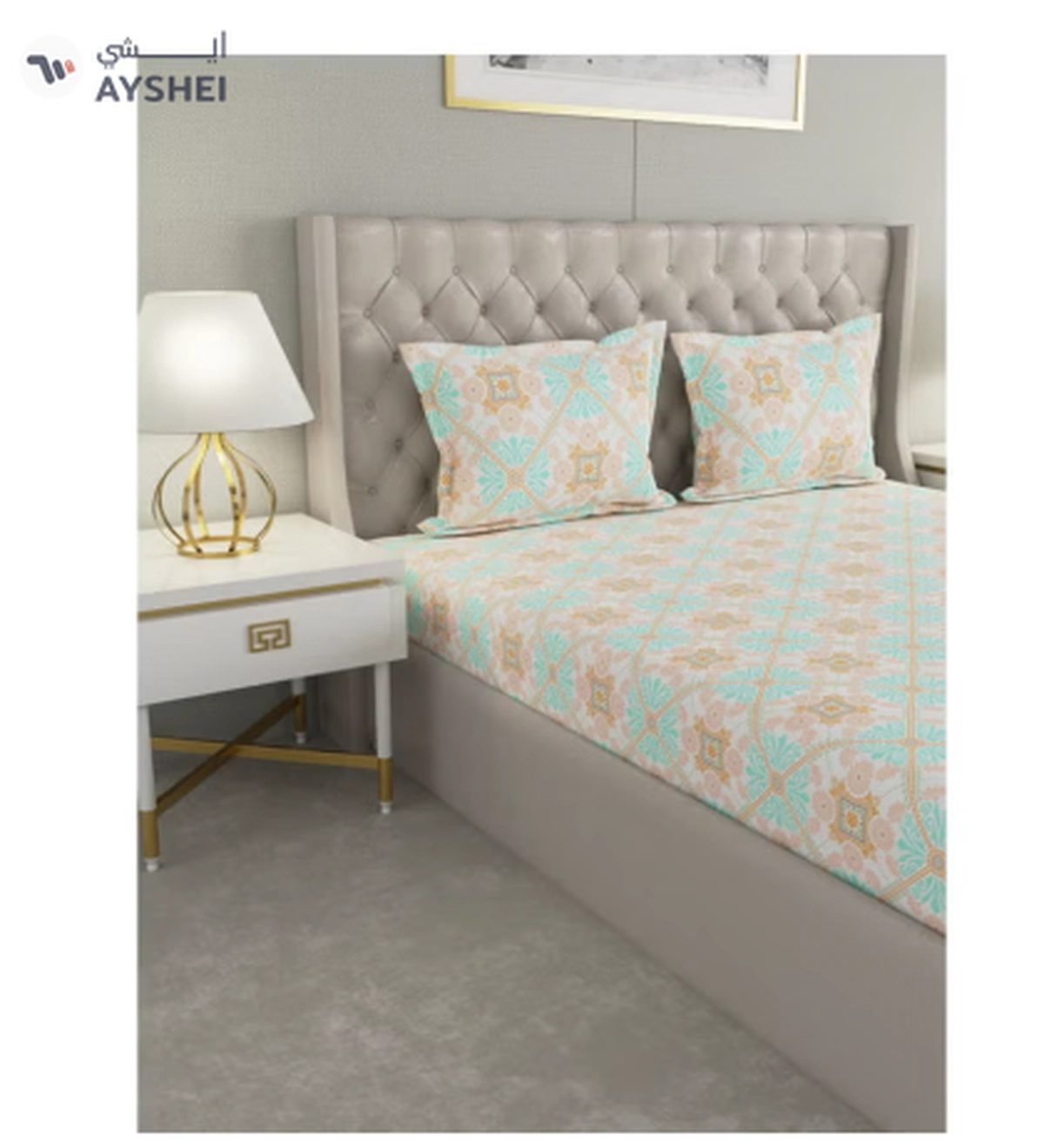 Raymond Home King Flat Sheet Super Soft 120 TC Pure Cotton -2-2