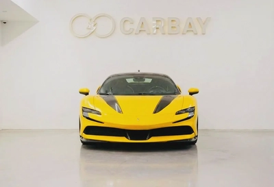 AED 17233 PM | FERRARI SF90 STRADALE 2021 | UNDER AGENCY SERVICE CONTRACT APRIL 2028 | GCC-1