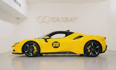 AED 17233 PM | FERRARI SF90 STRADALE 2021 | UNDER AGENCY SERVICE CONTRACT APRIL 2028 | GCC-2