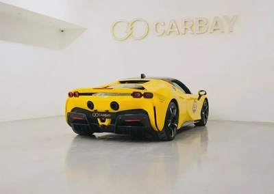 AED 17233 PM | FERRARI SF90 STRADALE 2021 | UNDER AGENCY SERVICE CONTRACT APRIL 2028 | GCC-3