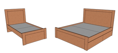 Terra Box Drawer Storage Bed-0