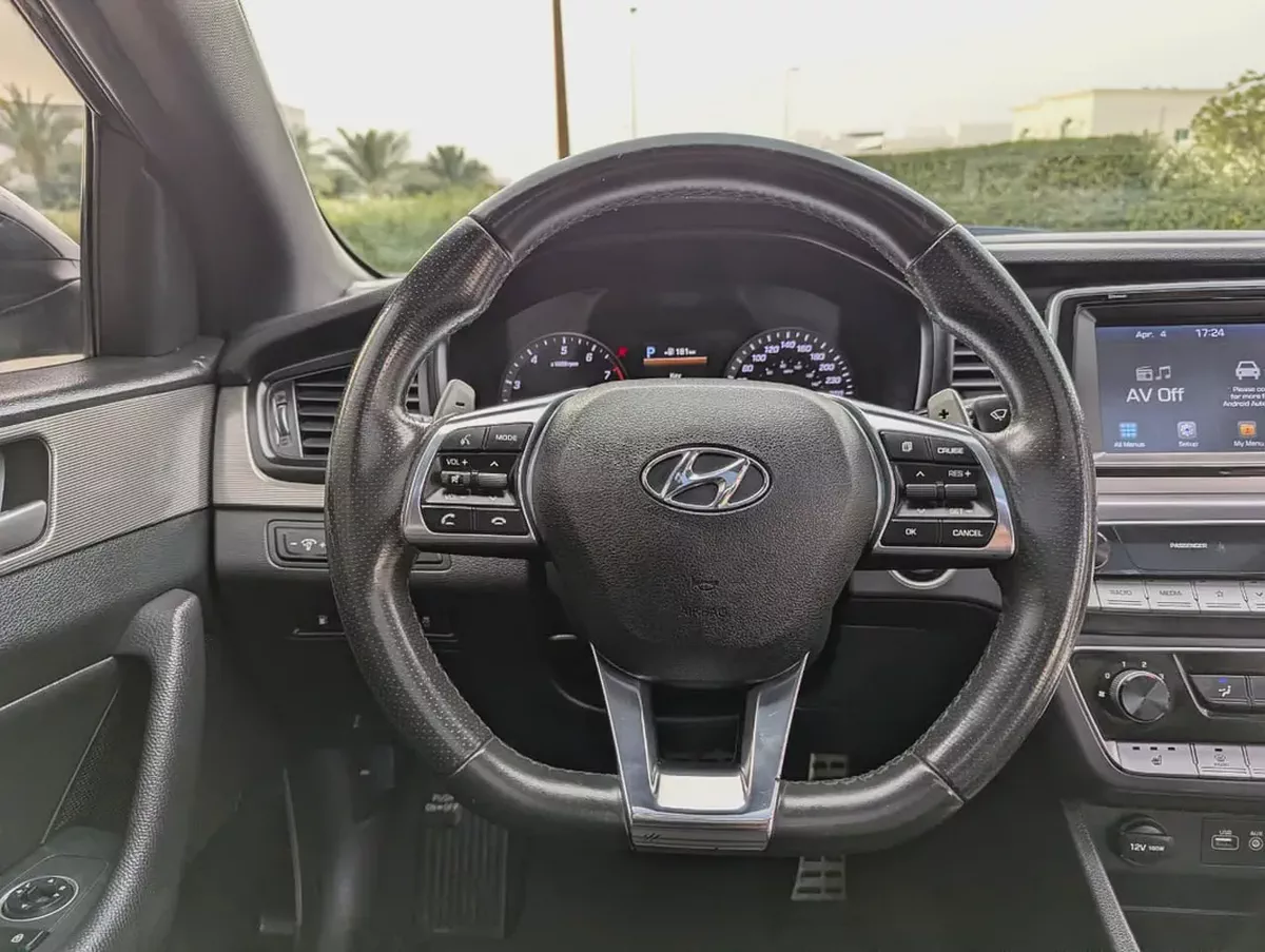 Hyundai Sonata 2018 Sport US Specs Premium Condition 4Cyl Full Option With Sunroof-10-10