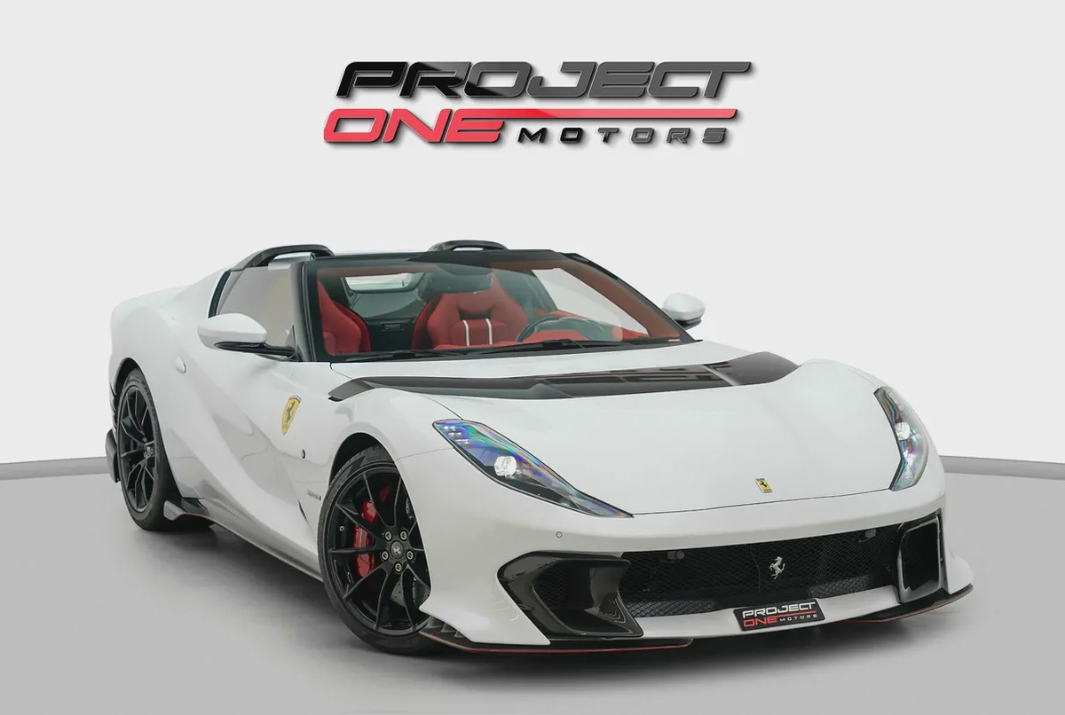 2024 FERRARI 812 GTS COMPETIZIONE APERTA TAILOR MADE WITH 7 YEARS SERVICE CONTRACT