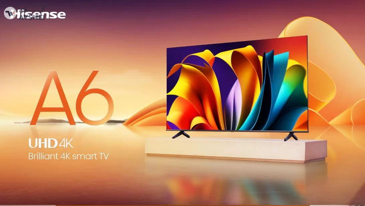 Hisense 58 Inch 4K AI Upscale UHD Smart TV | 60Hz | Precision Colour | Dolby Vision | Game Mode PLUS | VIDAA Smart TV | Voice Control | Model 2024 | 2 Year Warranty 58A6N Black-1-1