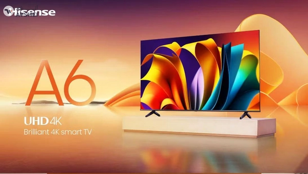 Hisense 58 Inch 4K AI Upscale UHD Smart TV | 60Hz | Precision Colour | Dolby Vision | Game Mode PLUS | VIDAA Smart TV | Voice Control | Model 2024 | 2 Year Warranty 58A6N Black