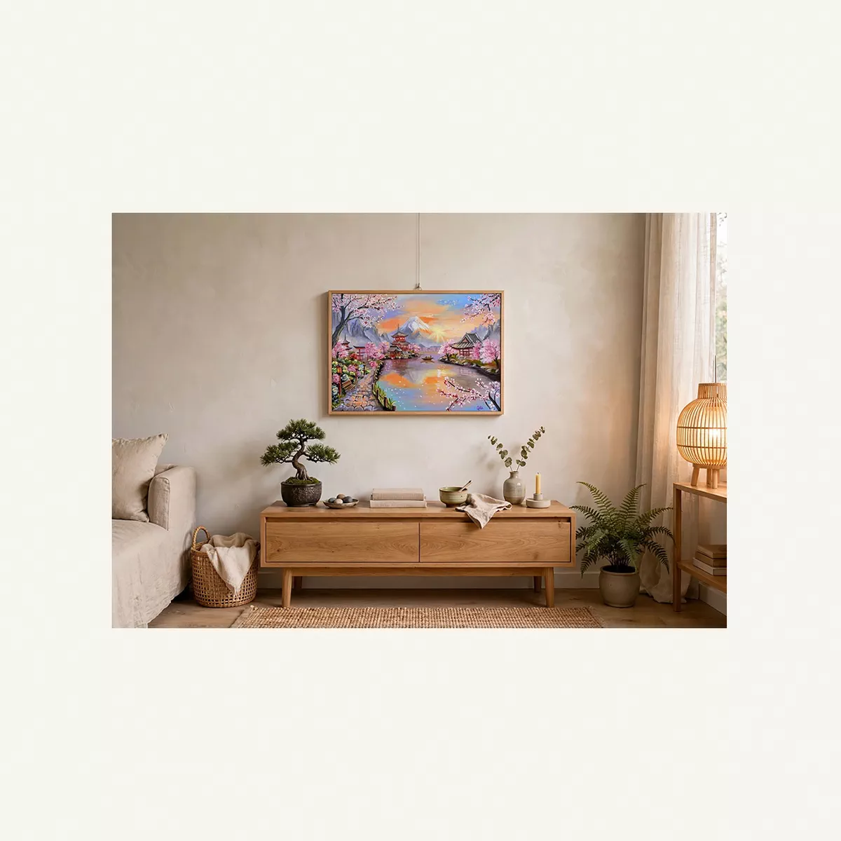 Original Painting: RADIANT BLOSSOM– 60 x 40 cm-5-5