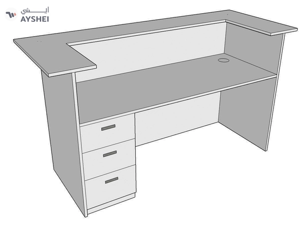 Reception Counter 02, Custom made