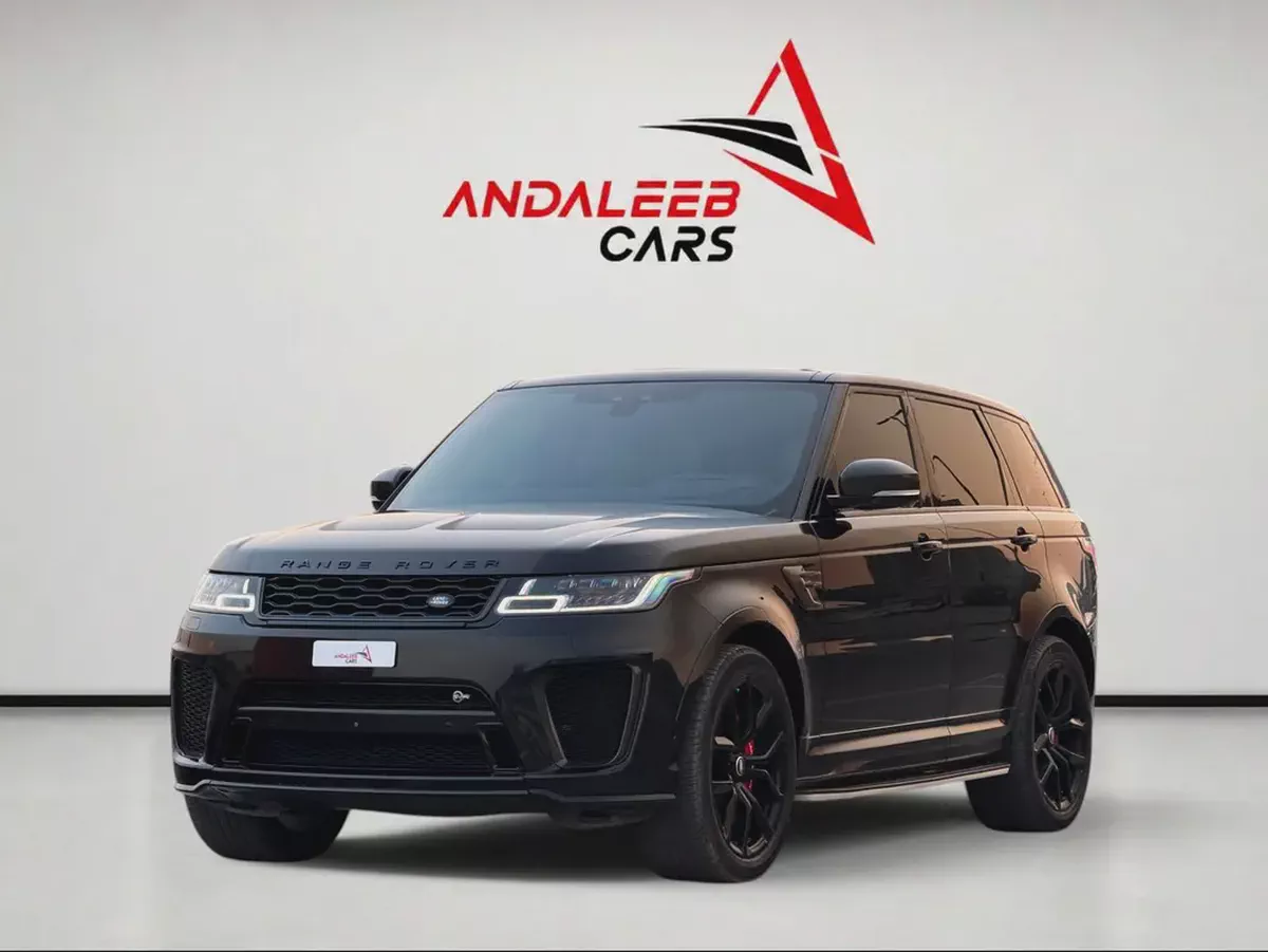 RANGE ROVER SPORT SVR | 5.0L SUPERCHARGED V8 | 575 HP | GCC | 2018 | ORIGINAL PAINT