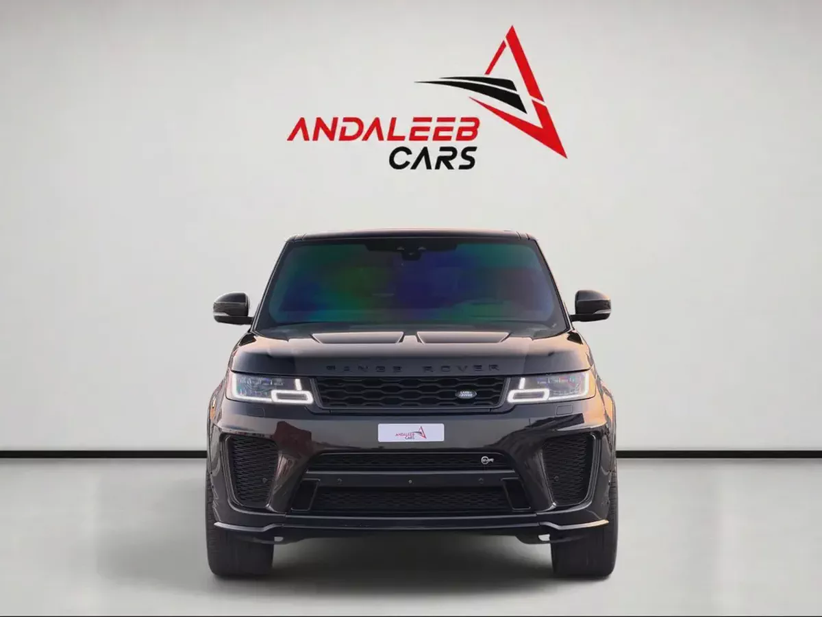 RANGE ROVER SPORT SVR | 5.0L SUPERCHARGED V8 | 575 HP | GCC | 2018 | ORIGINAL PAINT-2-2