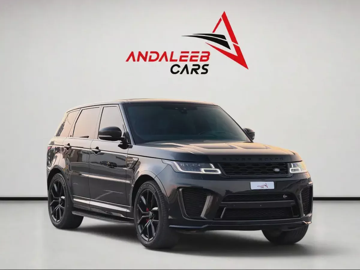 RANGE ROVER SPORT SVR | 5.0L SUPERCHARGED V8 | 575 HP | GCC | 2018 | ORIGINAL PAINT-4-4