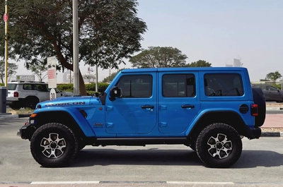 2023 Jeep Wrangler Rubicon V6, Dealer Warranty and Service Package, GCC Specifications-3