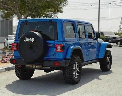 2023 Jeep Wrangler Rubicon V6, Dealer Warranty and Service Package, GCC Specifications-6