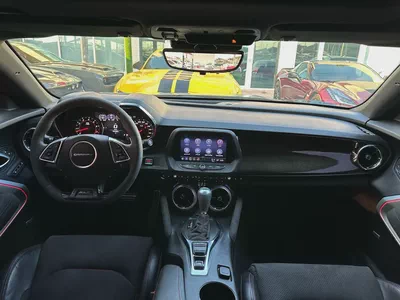 CHEVROLET CAMARO ZL1 GCC 2022 Full service history Original paint Zero accidents Full option Full ca-8