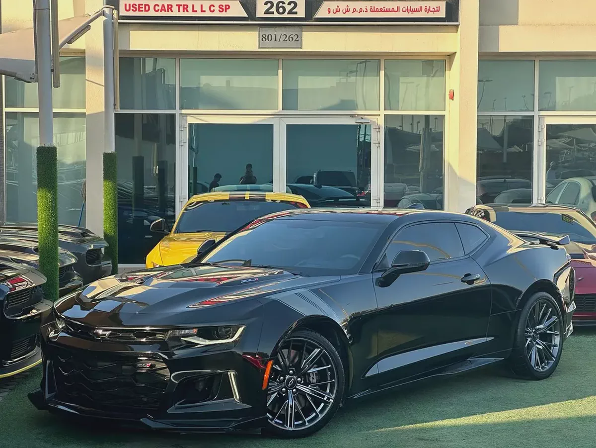 CHEVROLET CAMARO ZL1 GCC 2022 Full service history Original paint Zero accidents Full option Full ca-2-2