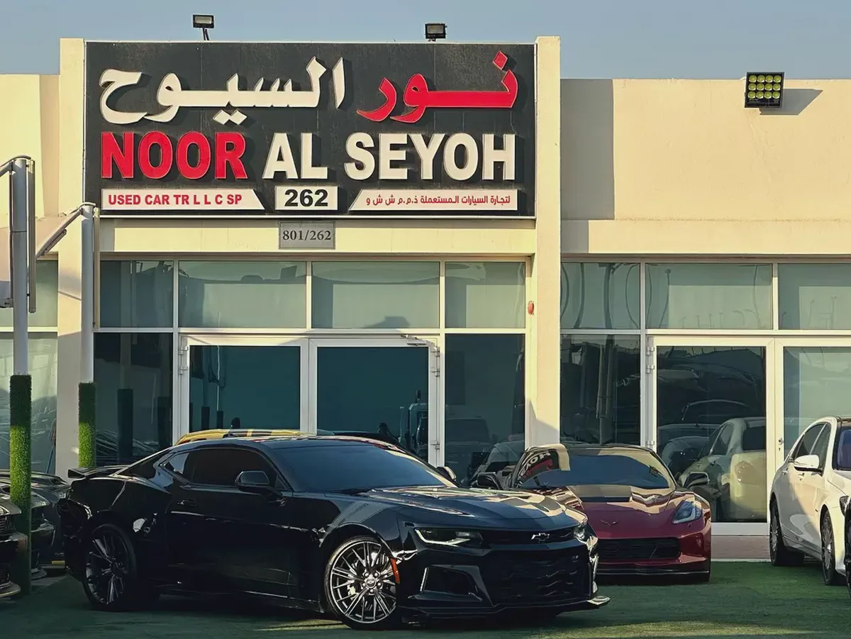 CHEVROLET CAMARO ZL1 GCC 2022 Full service history Original paint Zero accidents Full option Full ca-3-3