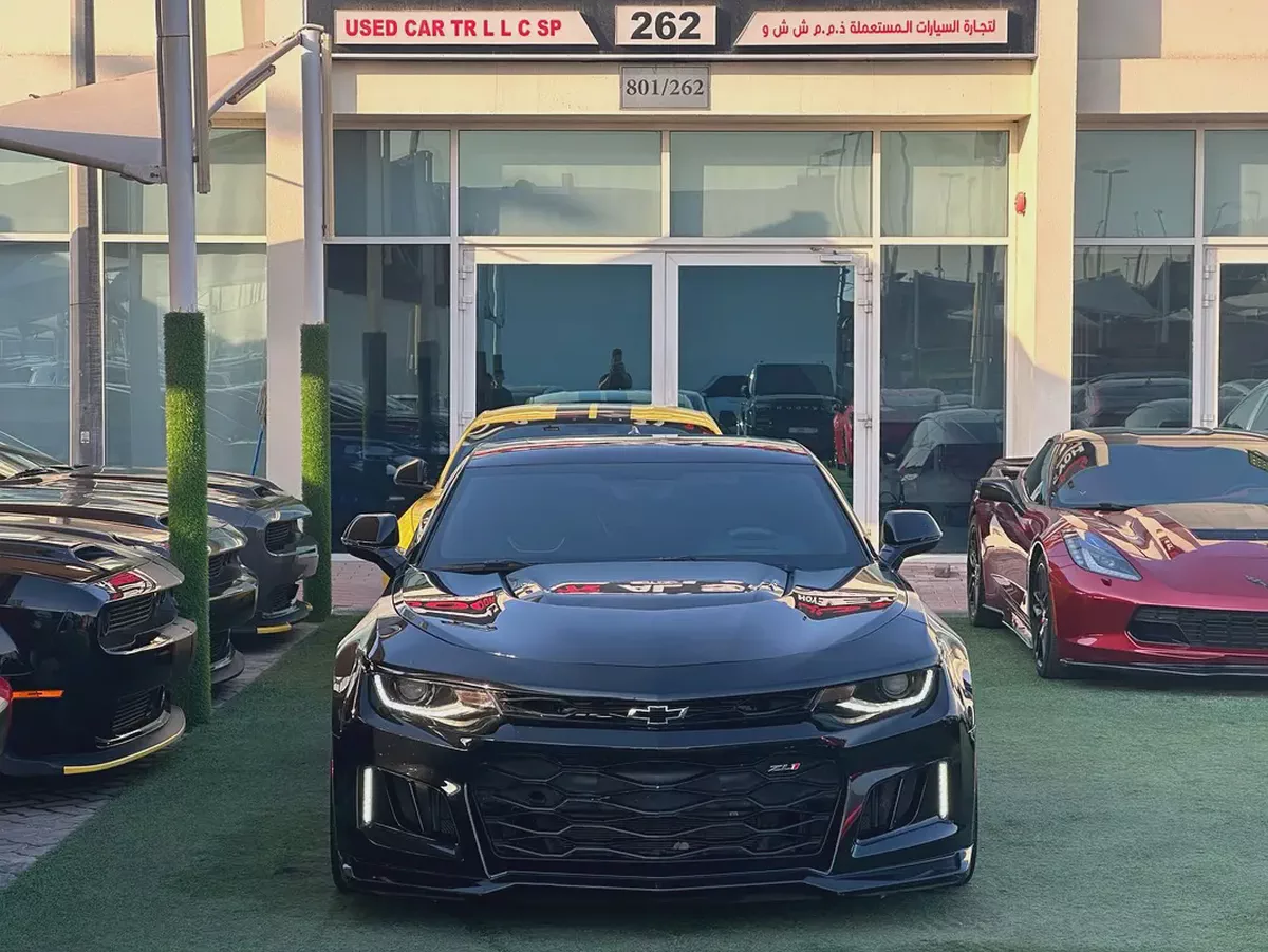 CHEVROLET CAMARO ZL1 GCC 2022 Full service history Original paint Zero accidents Full option Full ca-4-4
