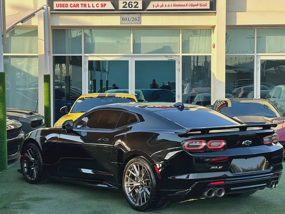 CHEVROLET CAMARO ZL1 GCC 2022 Full service history Original paint Zero accidents Full option Full ca-5-5