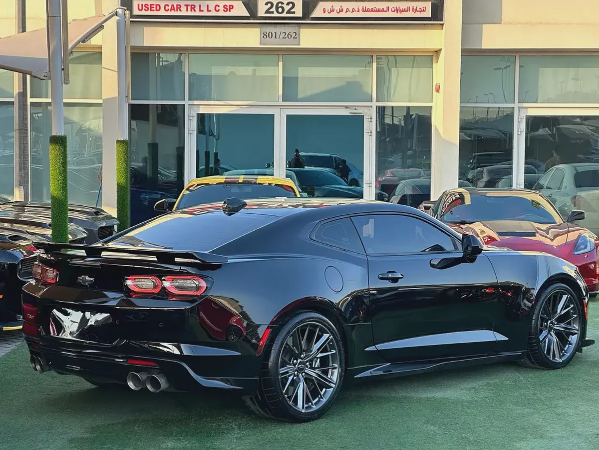 CHEVROLET CAMARO ZL1 GCC 2022 Full service history Original paint Zero accidents Full option Full ca-7-7