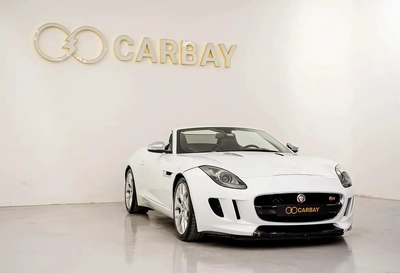 AED 1841 PM | JAGUAR F TYPE S CONVERTIBLE 2015 | PRISTINE CONDITION | 1 YEAR WARRANTY | GCC-13