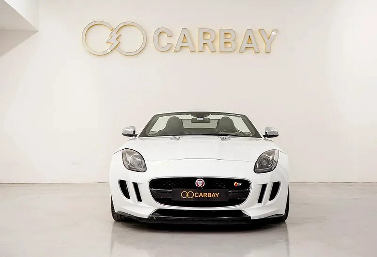 AED 1841 PM | JAGUAR F TYPE S CONVERTIBLE 2015 | PRISTINE CONDITION | 1 YEAR WARRANTY | GCC-5-5