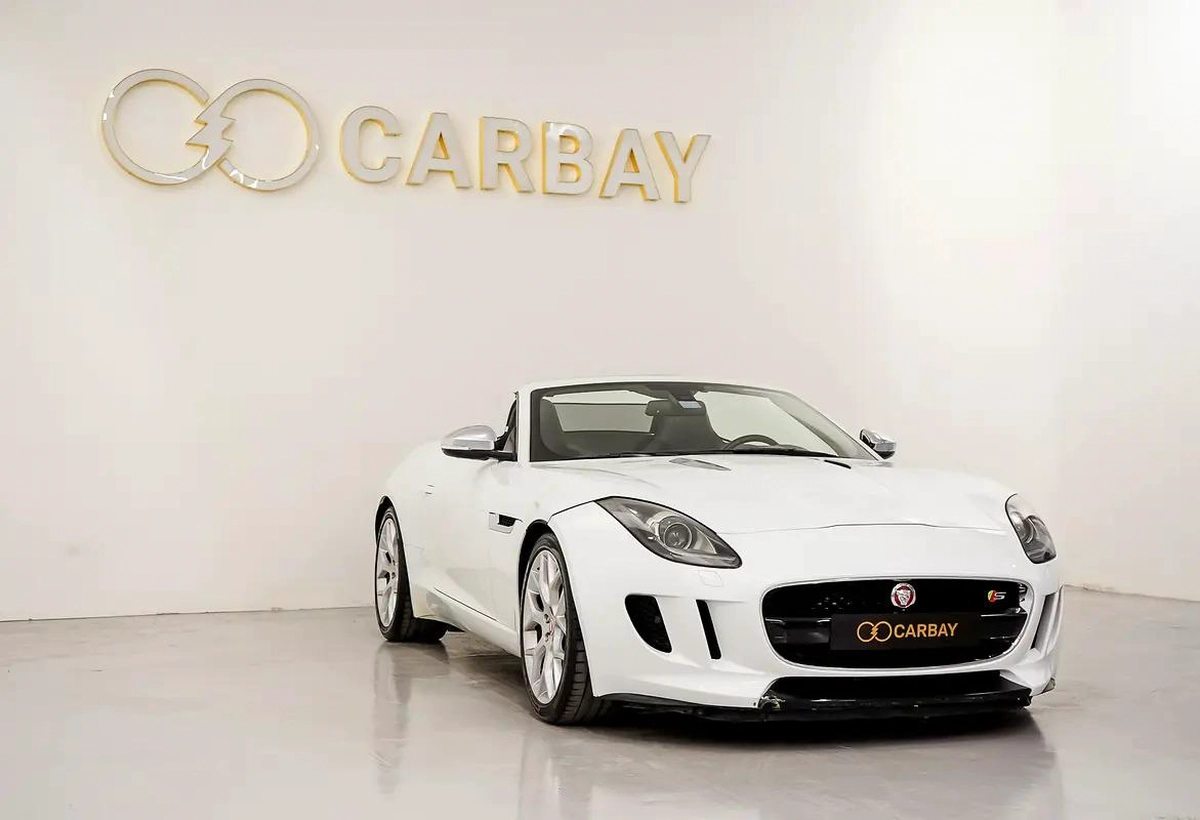 AED 1841 PM | JAGUAR F TYPE S CONVERTIBLE 2015 | PRISTINE CONDITION | 1 YEAR WARRANTY | GCC-13-13