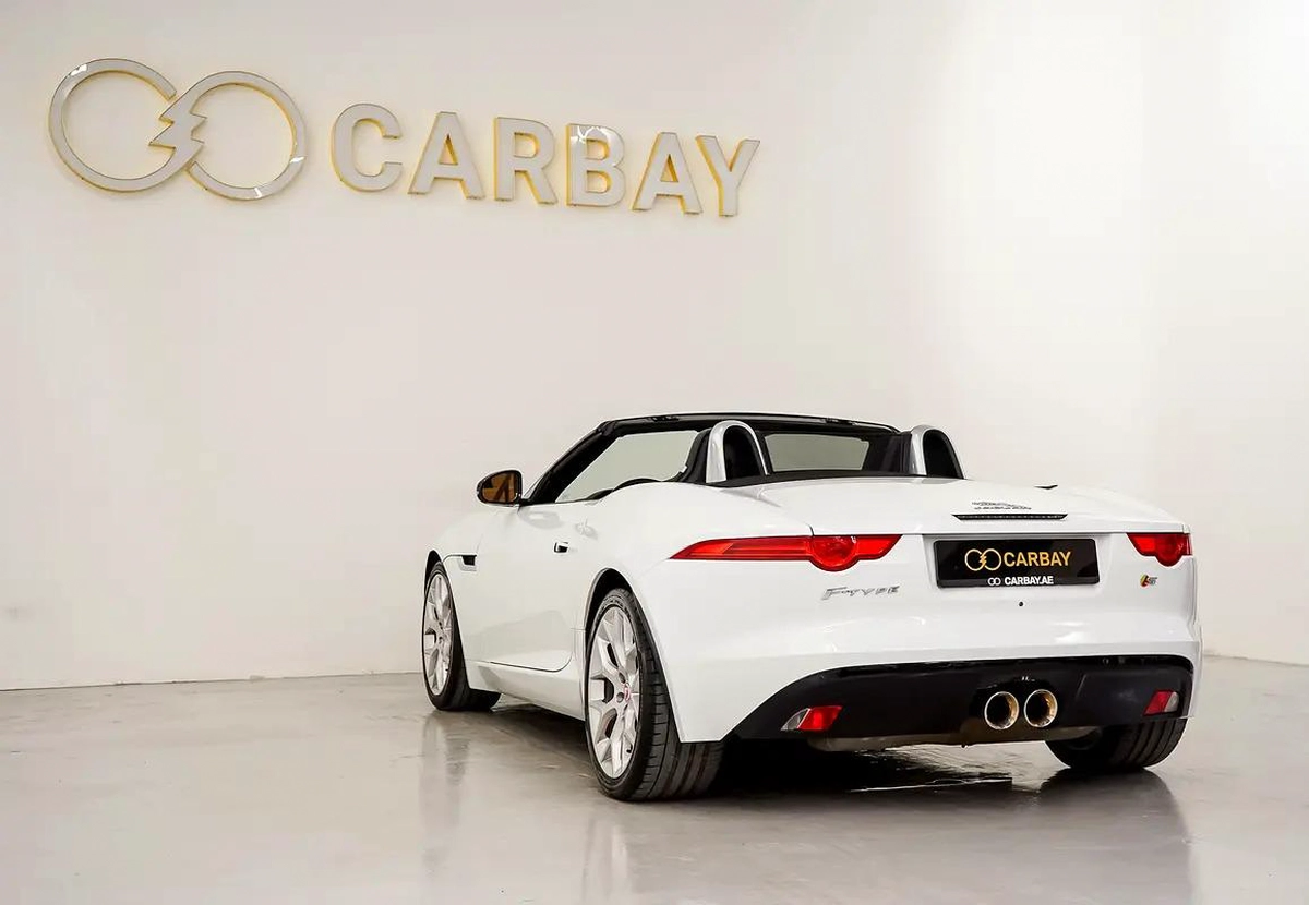 AED 1841 PM | JAGUAR F TYPE S CONVERTIBLE 2015 | PRISTINE CONDITION | 1 YEAR WARRANTY | GCC-6-6