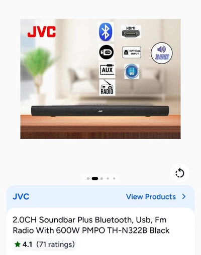 JVC 2.0CH Soundbar Plus Bluetooth,-2