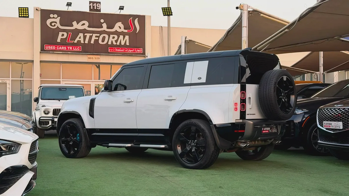 Land Rover Defender 110 V8 Edition P525 2022| GCC Specs | Original paint-5-5