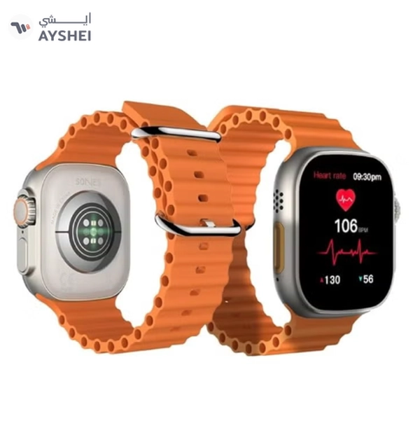 ITEL ‎2 Ultra 2.0'' HD IPS Display Smartwatch with Bluetooth Calling, 100+ Watch Faces