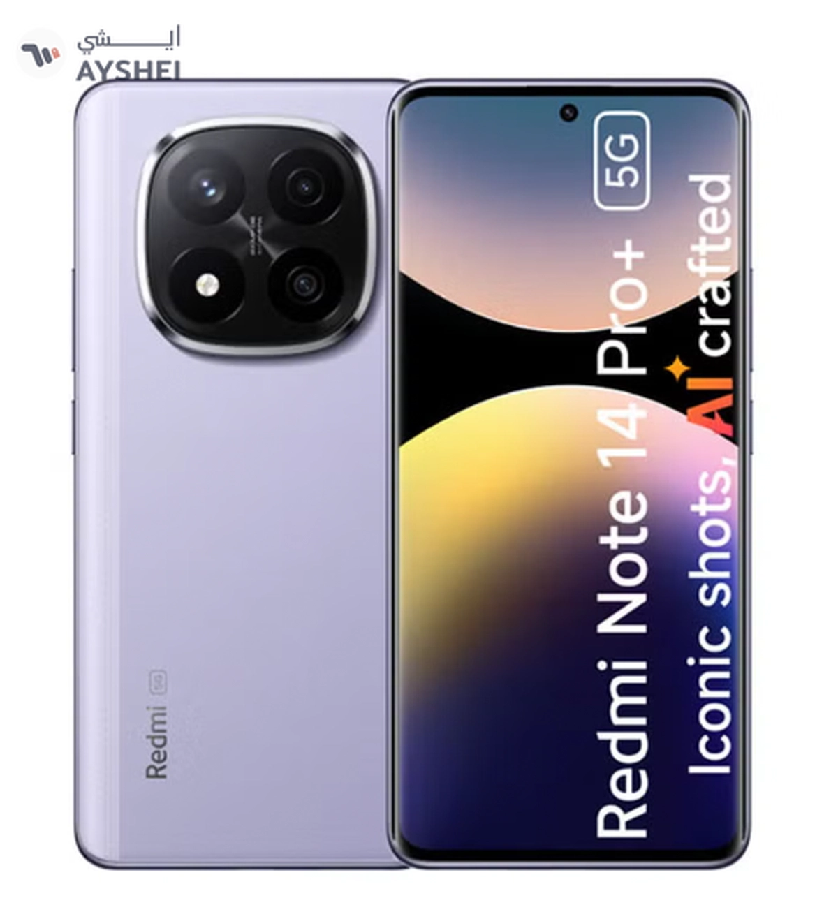 Xiaomi Redmi Note 14 Pro+ 5G Lavender Purple 12GB RAM 512GB - Global Version-0-0