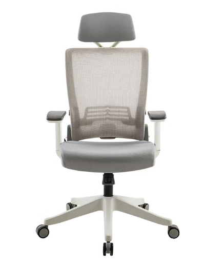 NAVODESK KIKO Ergonomic Folding Office Chair Beige/Grey 51cm-0