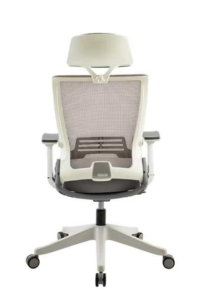 NAVODESK KIKO Ergonomic Folding Office Chair Beige/Grey 51cm-3