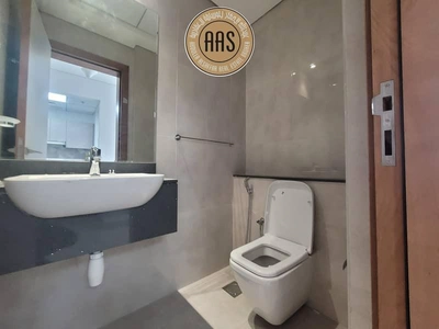 First tenant/ brand new 2bhk apartment with balcony & fitted cabinet in 105k AED-14