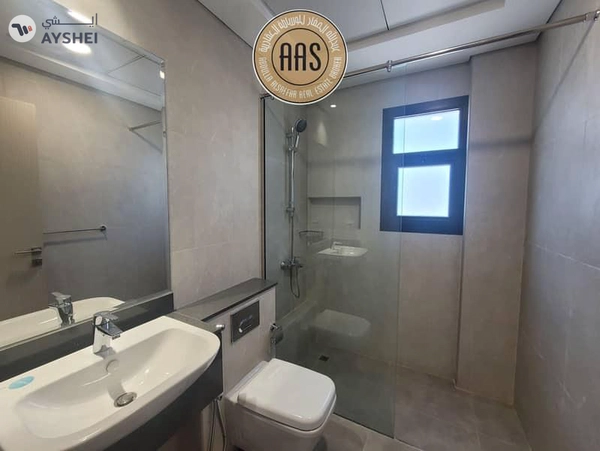 First tenant/ brand new 2bhk apartment with balcony & fitted cabinet in 105k AED