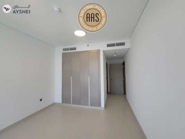 First tenant/ brand new 2bhk apartment with balcony & fitted cabinet in 105k AED