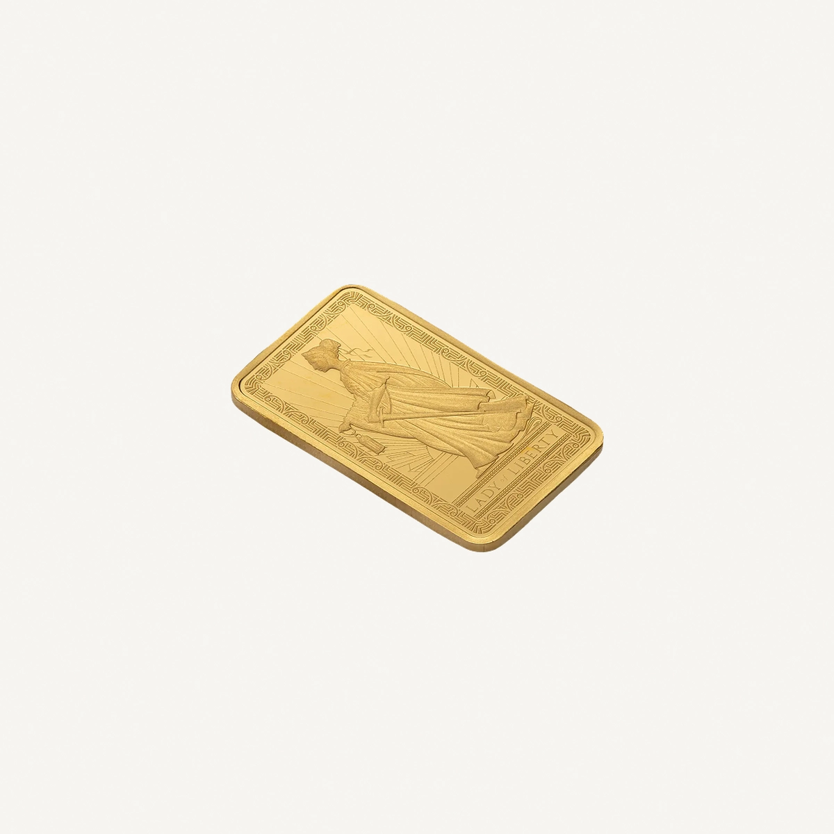 PAMP Lady of Liberty 2.5g Gold Minted Bar-2-2