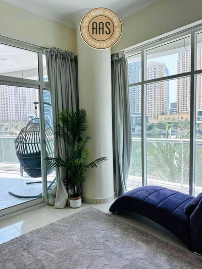 READY TO MOVE || MARINA VIEW || FULLY FURNISHED || 2BR FLAT ||-1