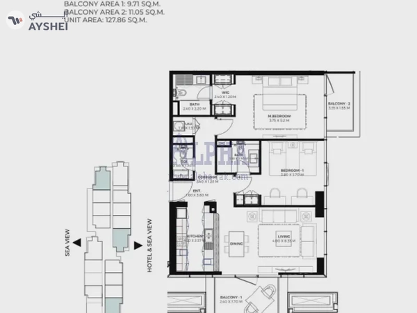 Gateway II Residences, Hayat Island, Mina Al Arab, Ras Al Khaimah