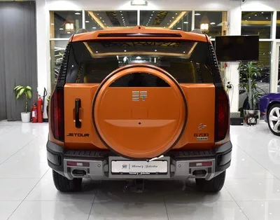 Jetour G700 Flagship / Ivory ( 2026 Model ) in Orange Color Color GCC Specs-9